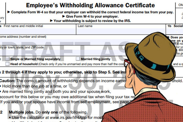 W4 Withholding Form